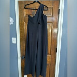 Abercrombie & Fitch Black, Keyhole One-Shoulder Jumpsuit